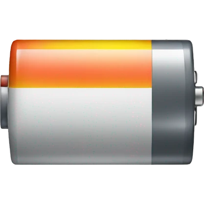 Low battery  emoji