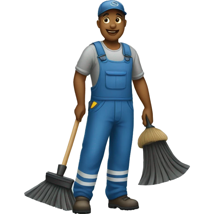 street sweeper emoji