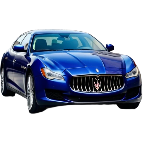 Maserati Quattroporte (2022) – cinematic-realistic Maserati Quattroporte emoji, its striking Italian design turning heads as it effortlessly maneuvers through the streets of Milan. The engine roars with Italian flair, echoing the car's racing heritage while enveloping the driver in an atmosphere of true luxury. emoji