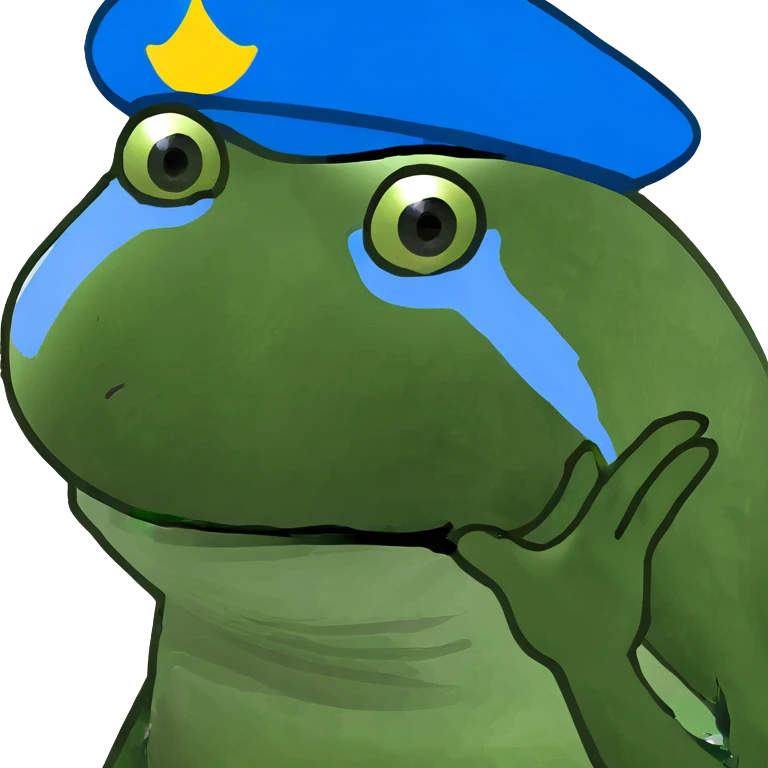 Sad crying  emoji