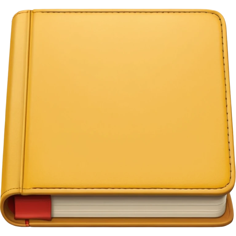 make a soft yellow book emoji emoji