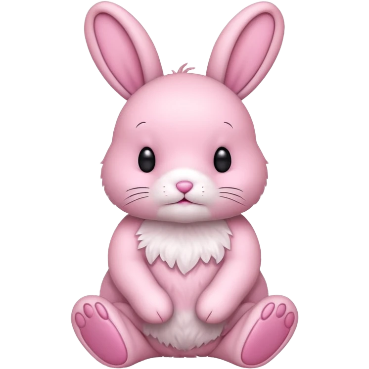 Pink bunny  emoji