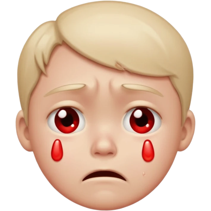 Crying kid emoji