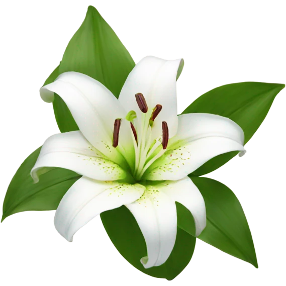 Lily flower  emoji