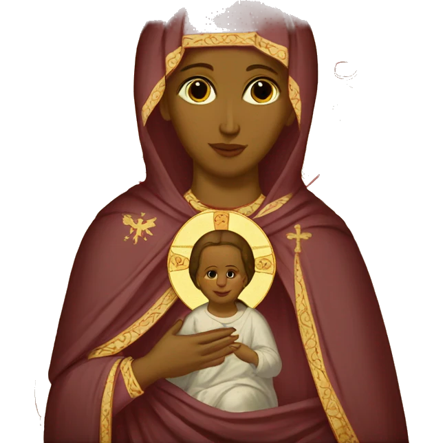 Orthodox Icon Theotokos emoji