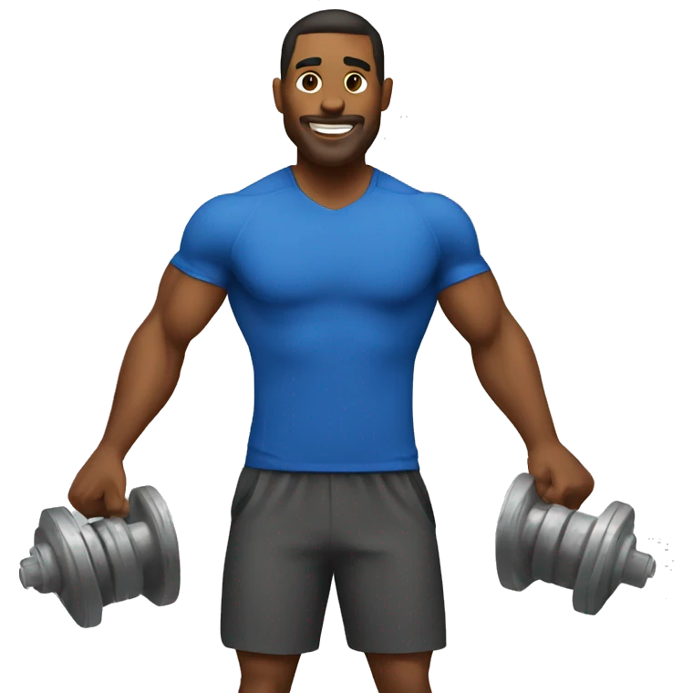 fitness coach emoji