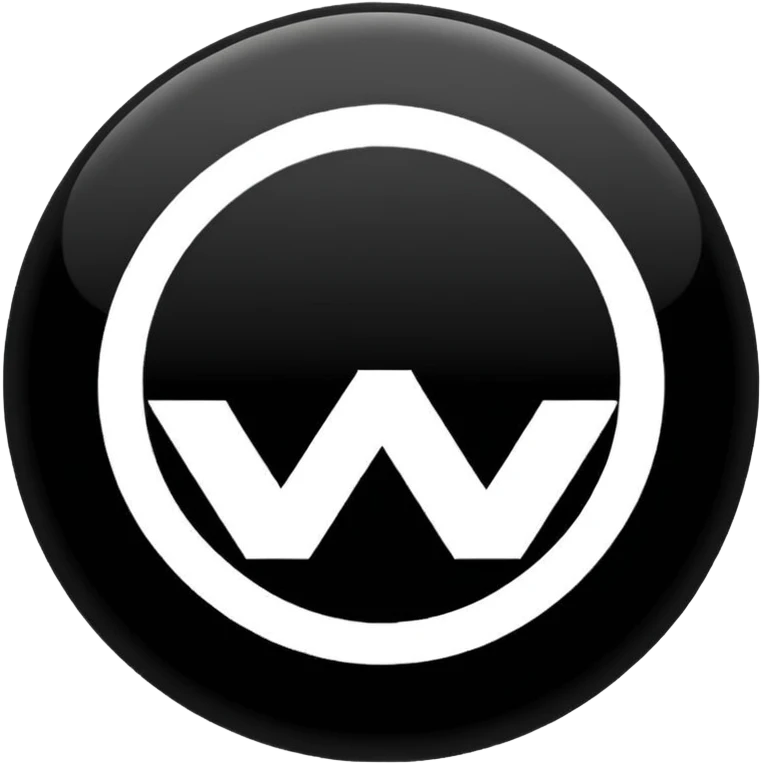 Black circle with “MB” written on in the middle of it. Nothing else no holes or anything. emoji