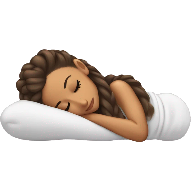 Ariana Grande sleeping emoji