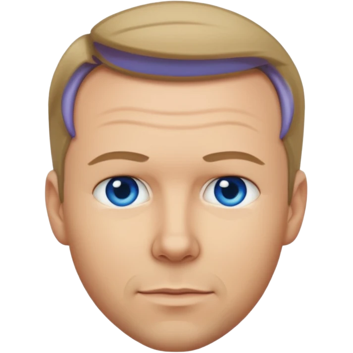 Donnie Wahlberg with dark blonde hair emoji
