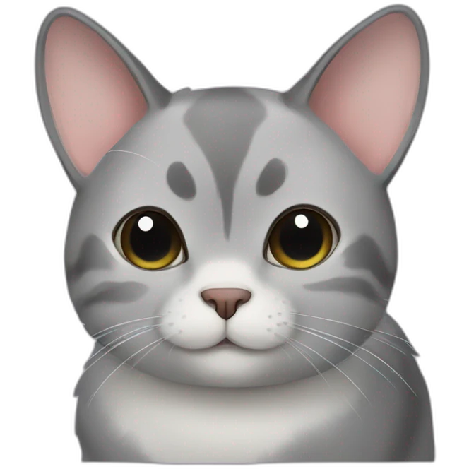 Chinchilla cat emoji