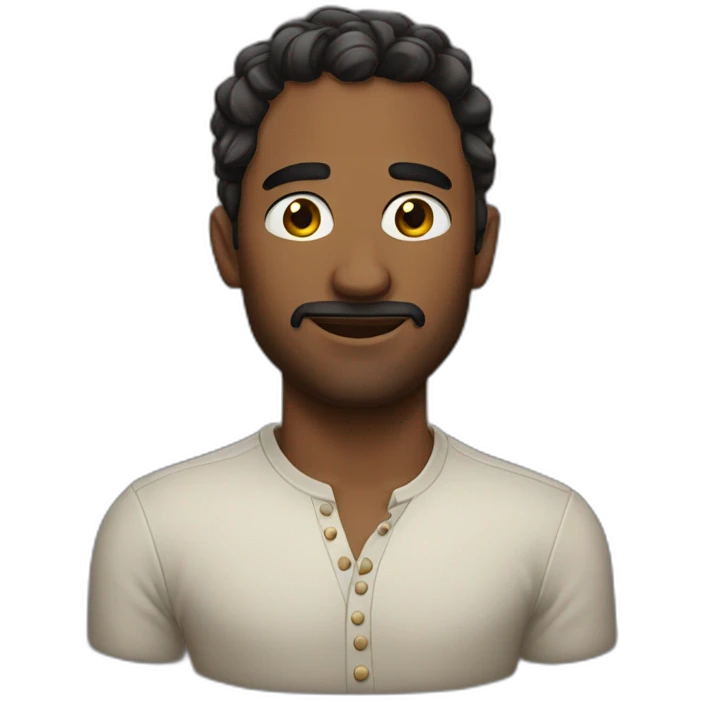 handsome berded men emoji