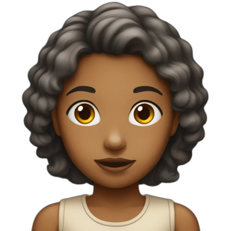 RACIALLY AMBIGOUS GIRL YOUNG emoji