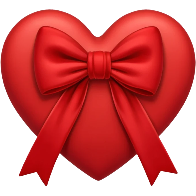 Heart with bow  emoji