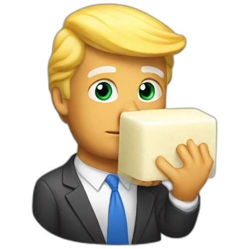 trump-holding-soap emoji