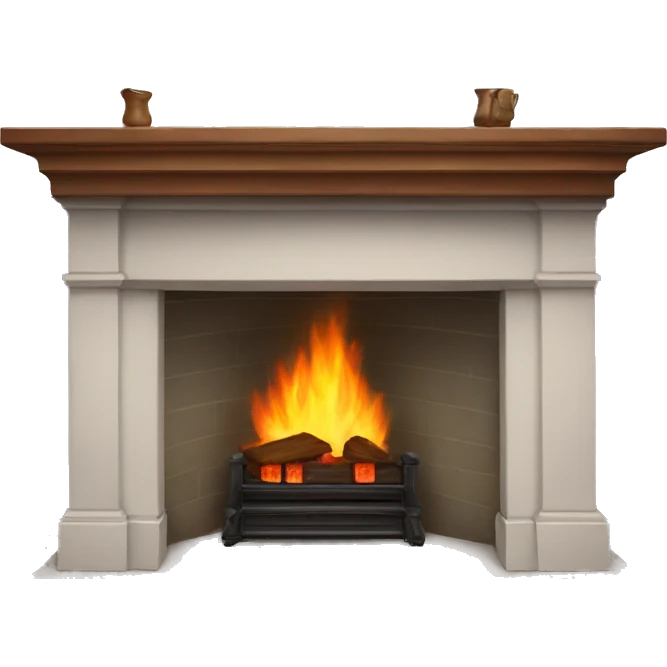 fireplace mantle emoji