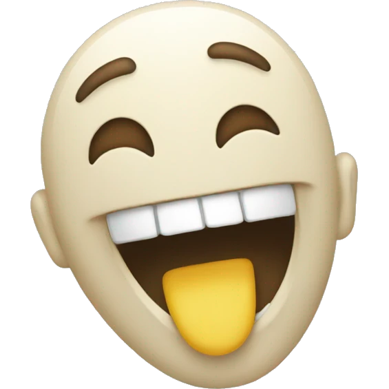 Off white laughing emoji emoji
