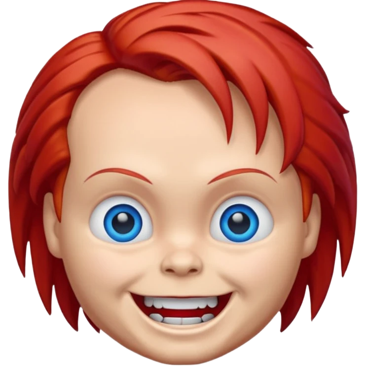 Un emojin de chuky emoji
