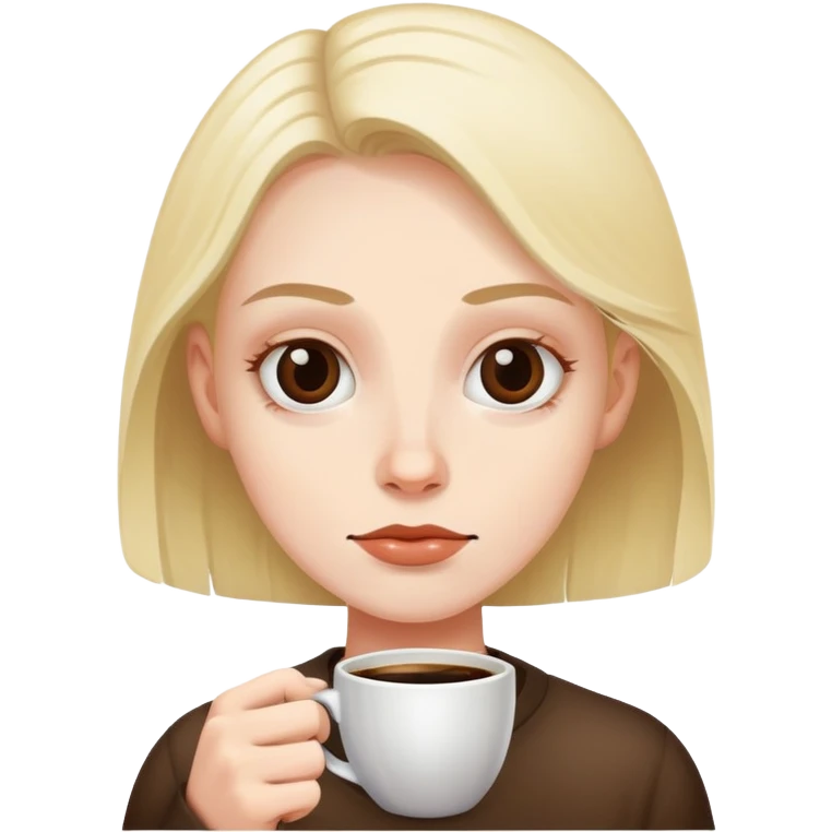Coffee addict emoji