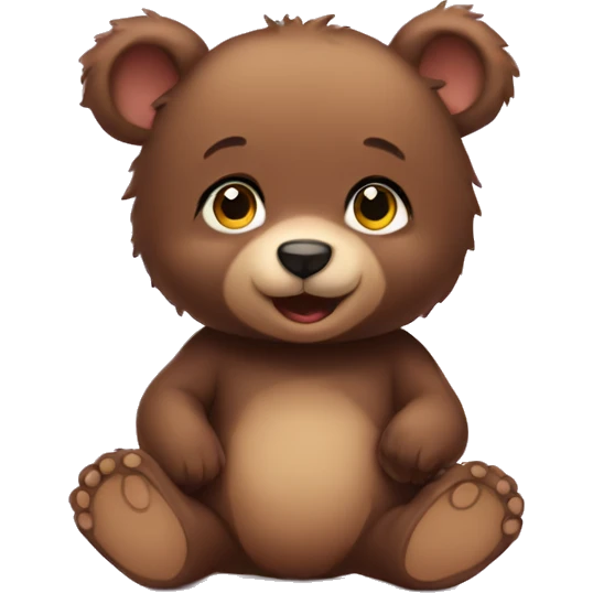 Baby bear emoji
