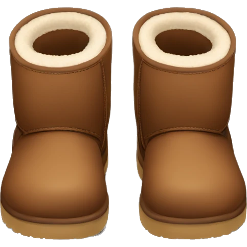 Brown uggs emoji