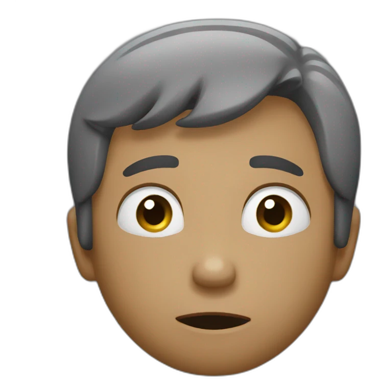 Tired saying yes emoji