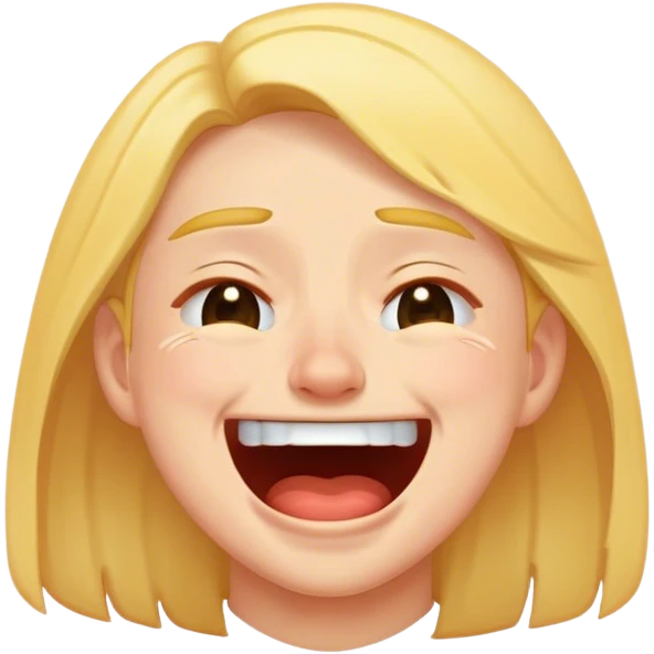 너무 웃겨서 우는 사람 emoji
