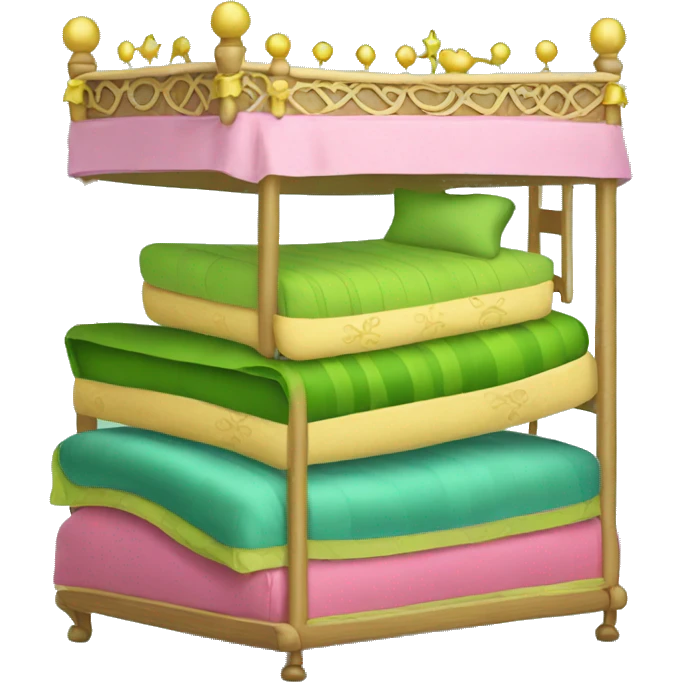 Princess and the pea emoji