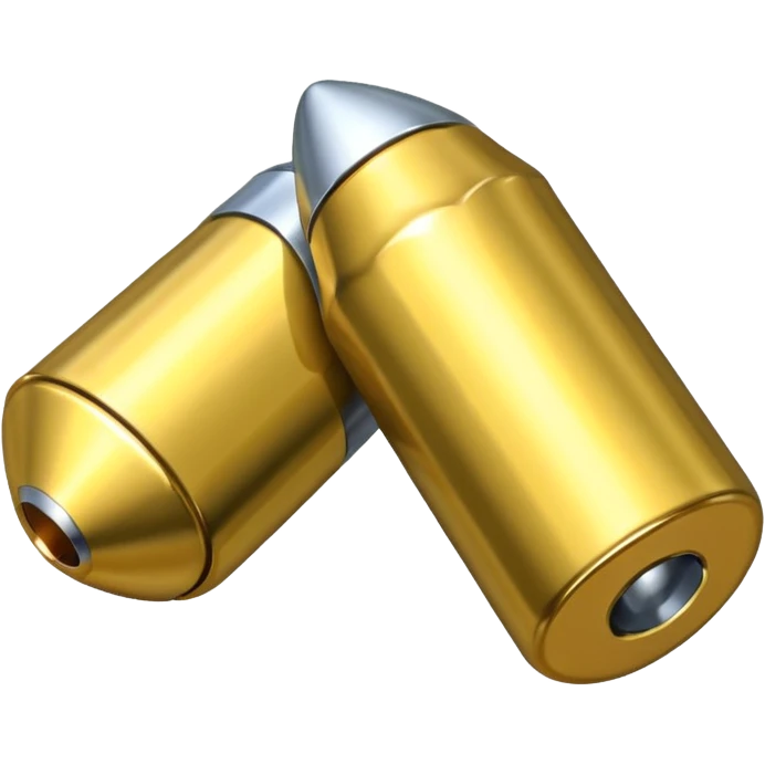 a single bullet sligly ratated to the right side emoji