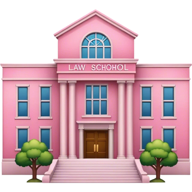 pink law school emoji