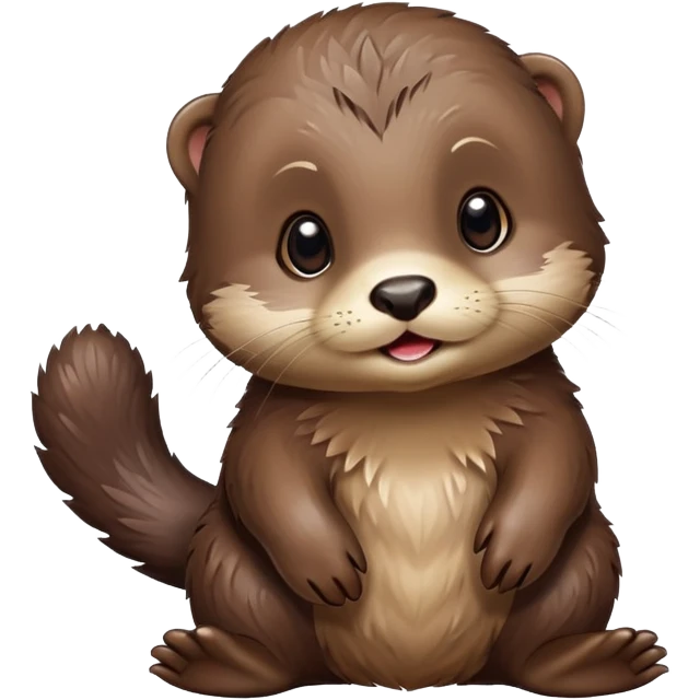 Baby otter  emoji