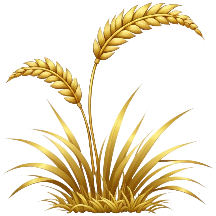  gold grass emoji