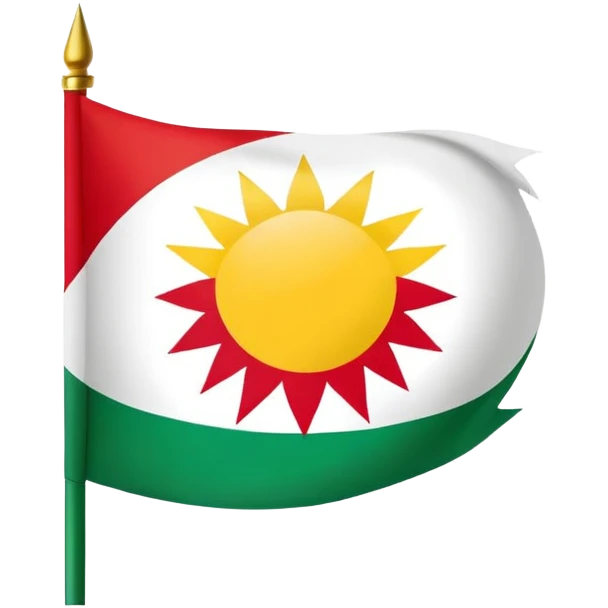 Kurdistan flag  emoji