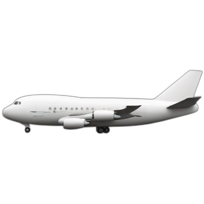 Un avion qui fonce sur deux tours emoji