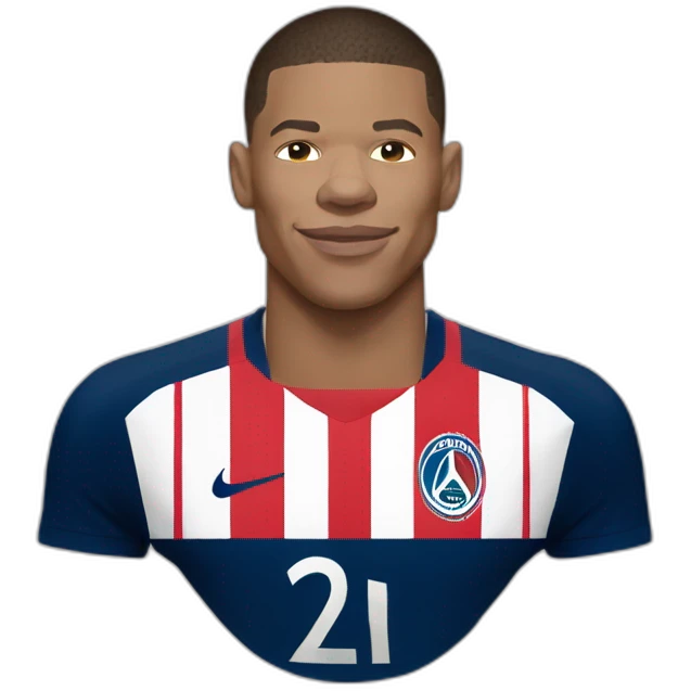 Kyllian Mbappé emoji