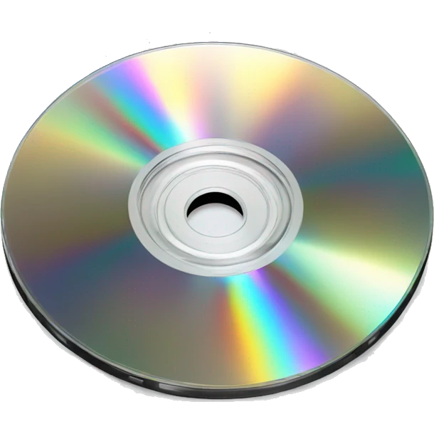 Cd disk in a cse emoji