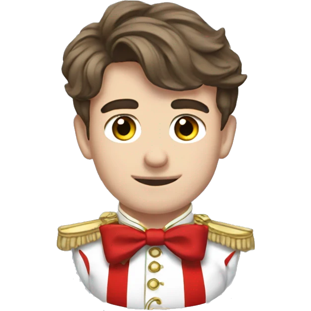 charles leclerc with a bow  emoji