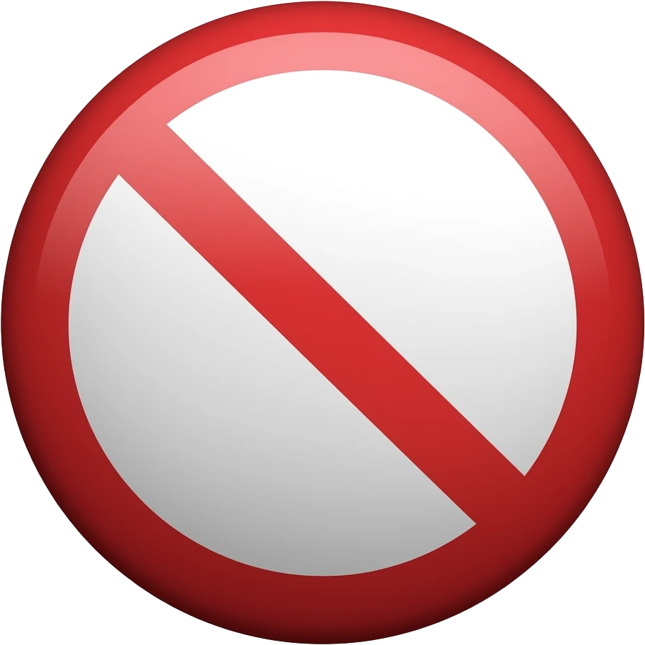 NO emoji