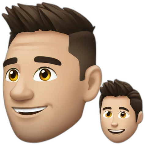 Messi et Ronaldo emoji