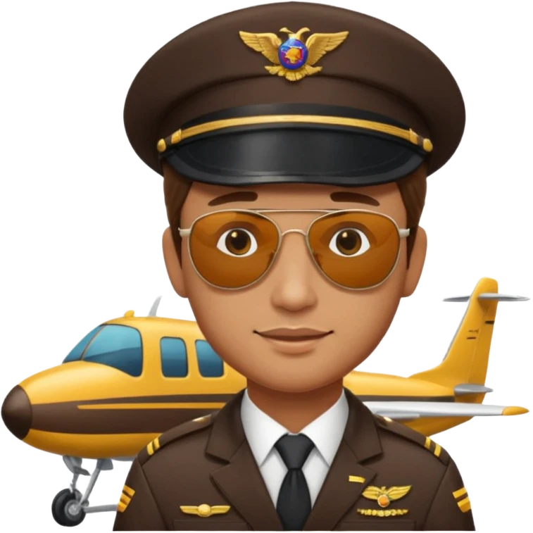 business manpilot riding plane emoji