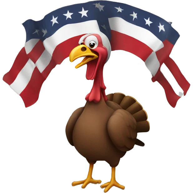 freedom turkey emoji