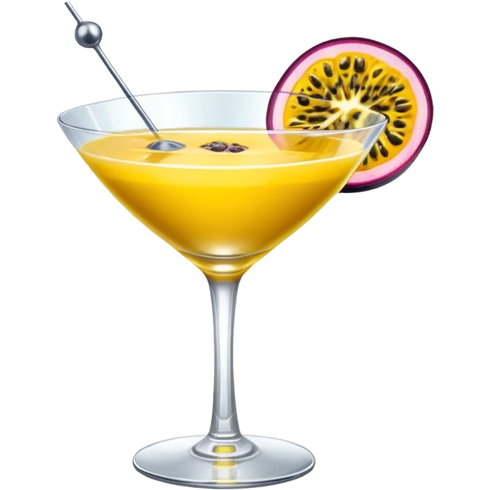 Pornstar Martini emoji