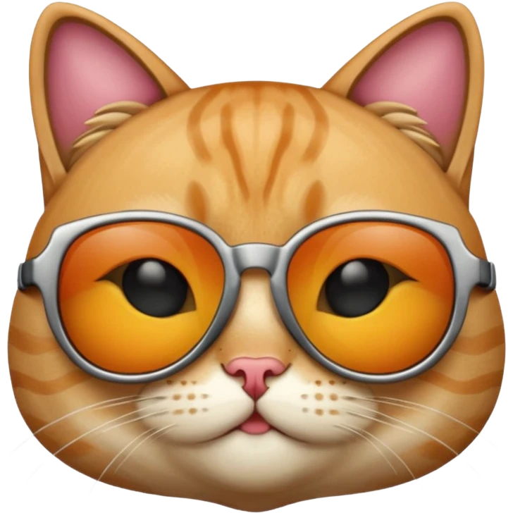 Cat wearing sunglasses emoji