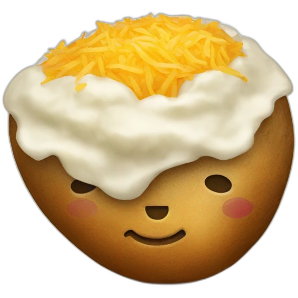 Baked potato  emoji