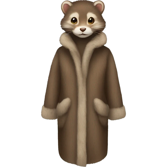 mink coat emoji