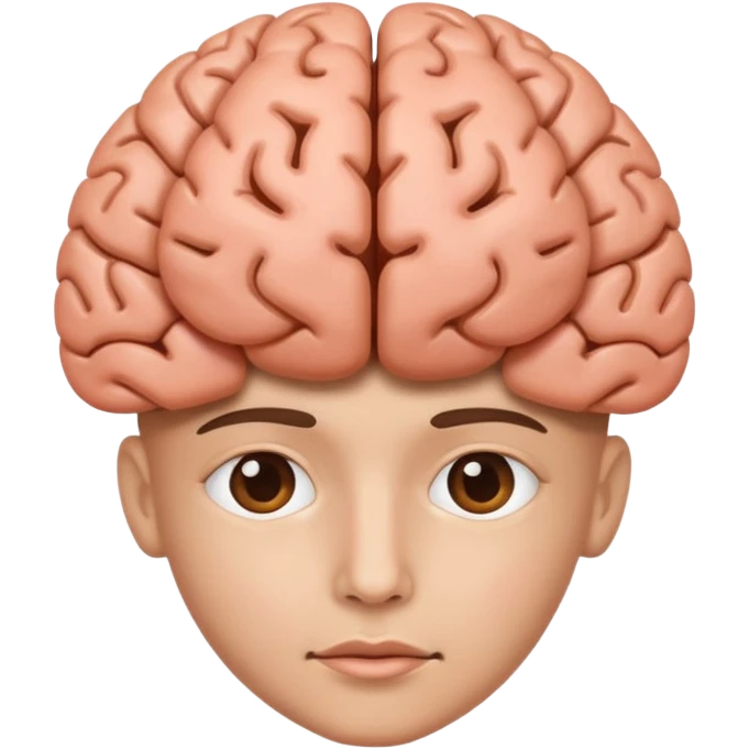 Create 67 emoji with a brain wrote emoji