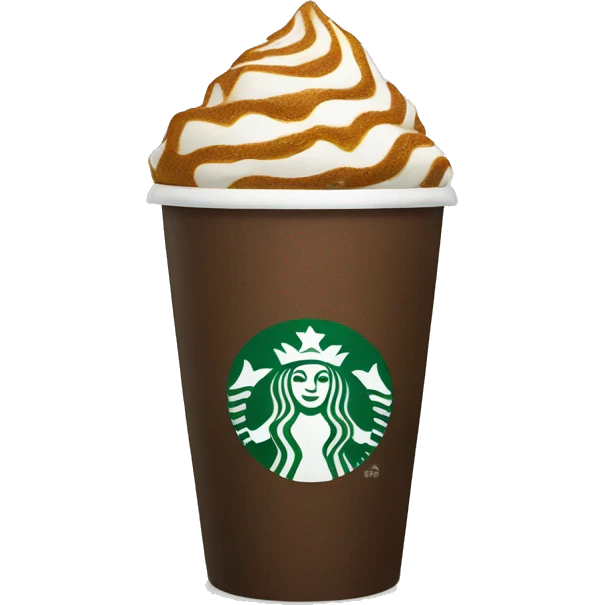 Starbucks cup emoji