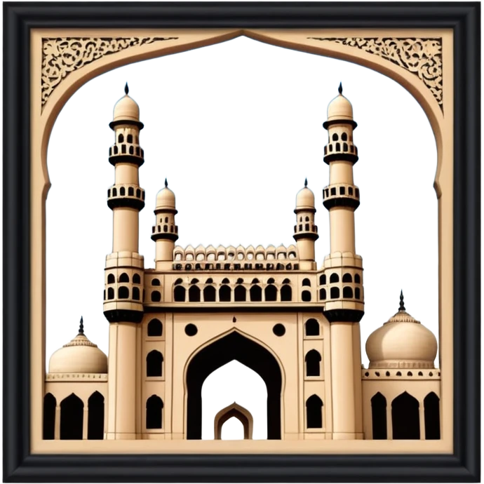 Hyderabad Charminar emoji