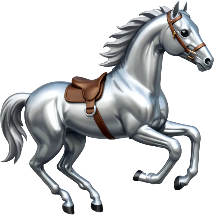Ford mustang metallic  horse  emoji
