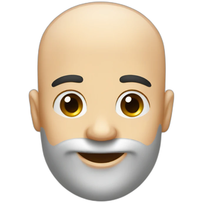 shaving head emoji