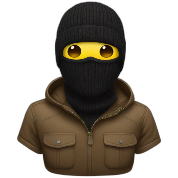 Ski mask emoji